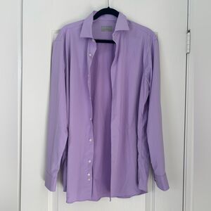 Perry Ellis Lavender Dress Shirt